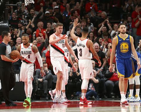2019 western conference finals|Warriors vs Trail Blazers, 4.
